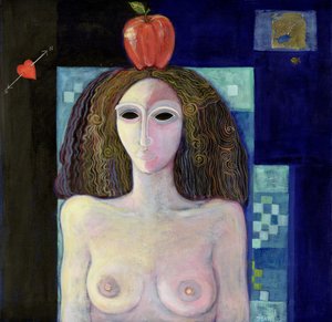 Eva, 2004 (akryyli kankaalle)